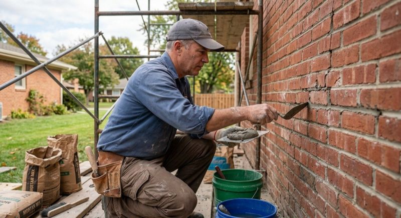 Brick Masonry Repair in Rosebud, TX