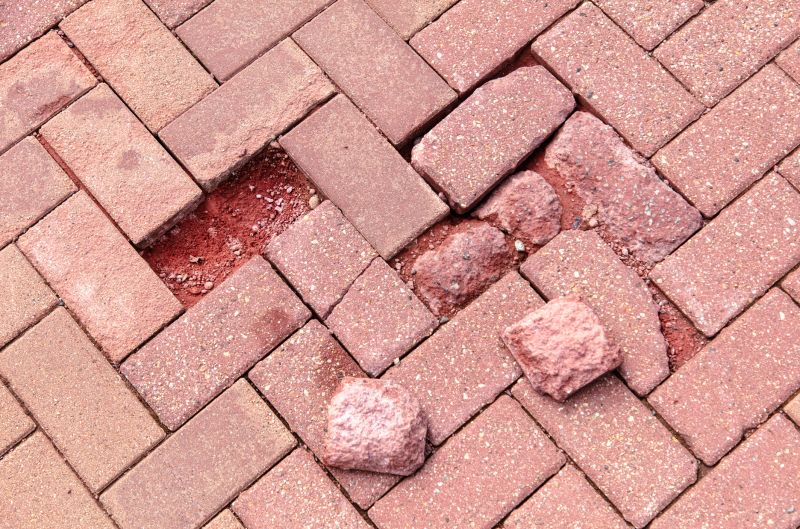 Brick Pathway Repair in Temple, TX