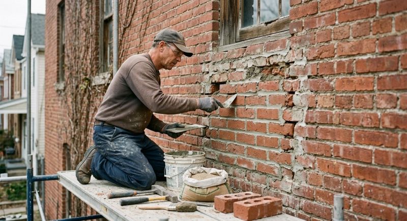 Brick Repair in Lorena, TX