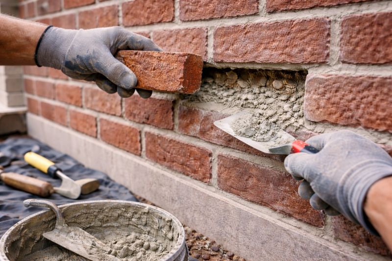 Brick Repair in Troy, TX