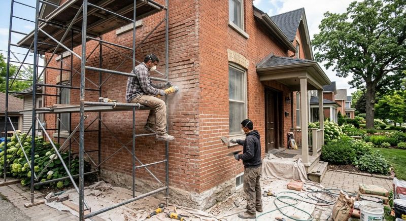 Brick Restoration in Temple, TX