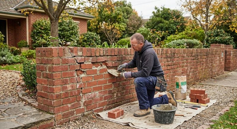Brick Wall Repair in Killeen, TX