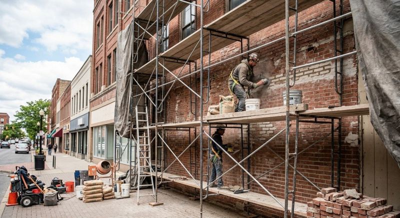 Commercial Masonry Repair in Troy, TX
