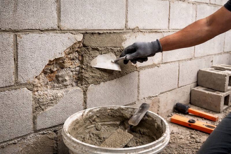 Concrete Block Repair in Temple, TX