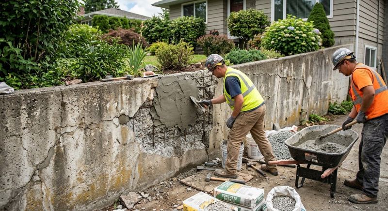 Retaining Wall Repair in Belton, TX
