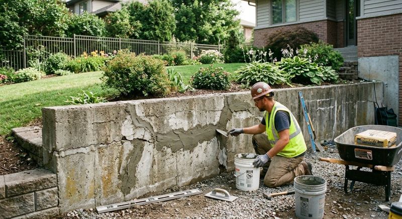 Retaining Wall Repair in Temple, TX