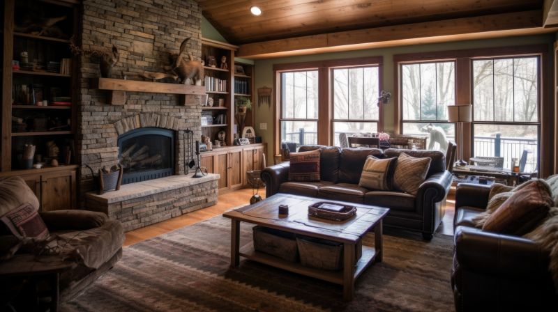 Stone Chimney Installation in Salado, TX