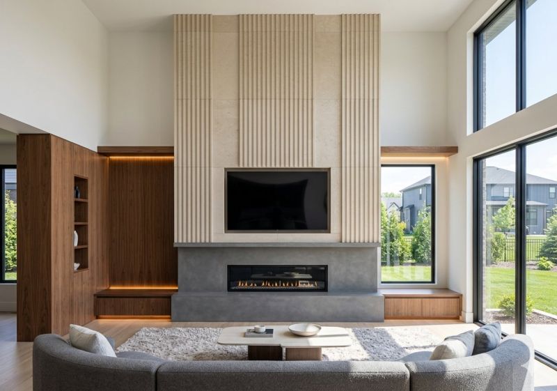 Stone Chimney Installation in Troy, TX