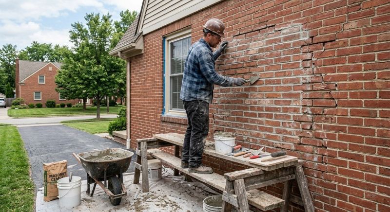 Stone Masonry Repair in Temple, TX